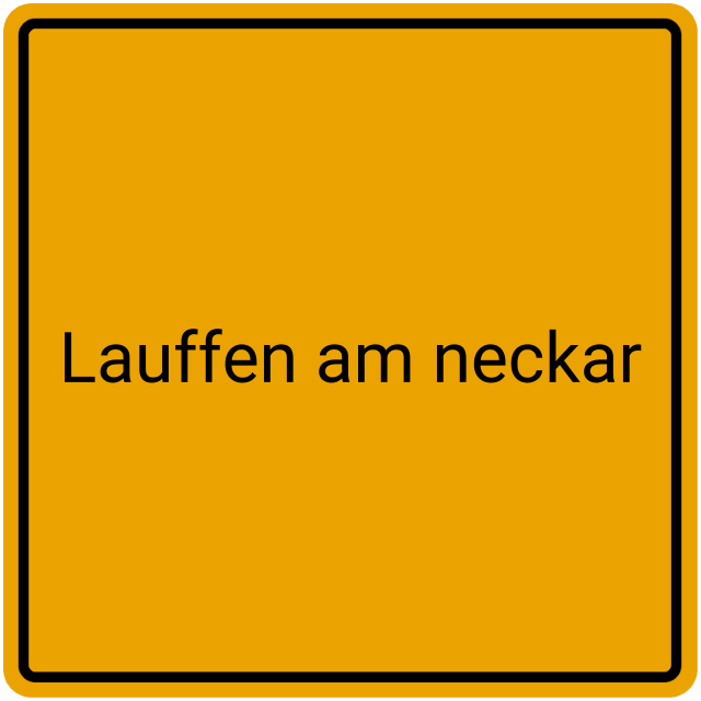 Meldebestätigung Lauffen am Neckar